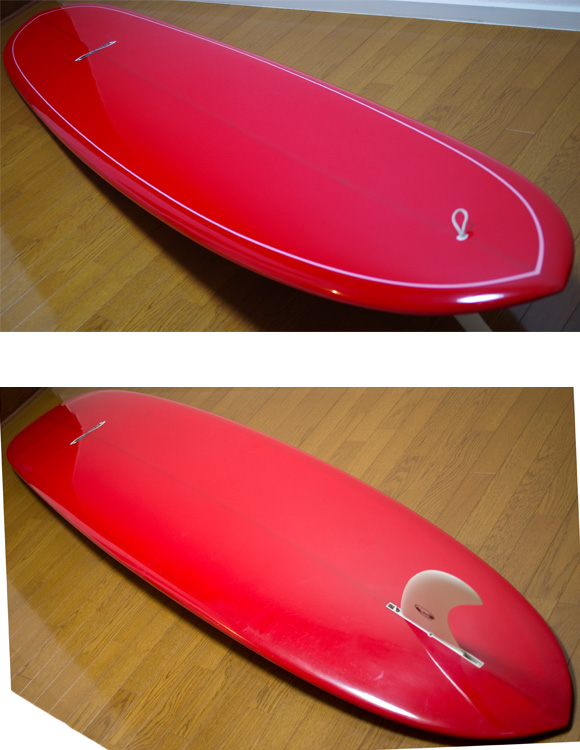 INFINITY 中古ロングボード 9`2 deck/bottom-detail bno9629762b