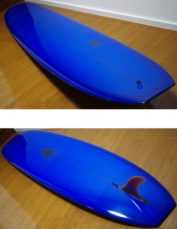 HARBOUR NINETEEN 中古ロングボード 9`6 deck/bottom-detail bno9629763b