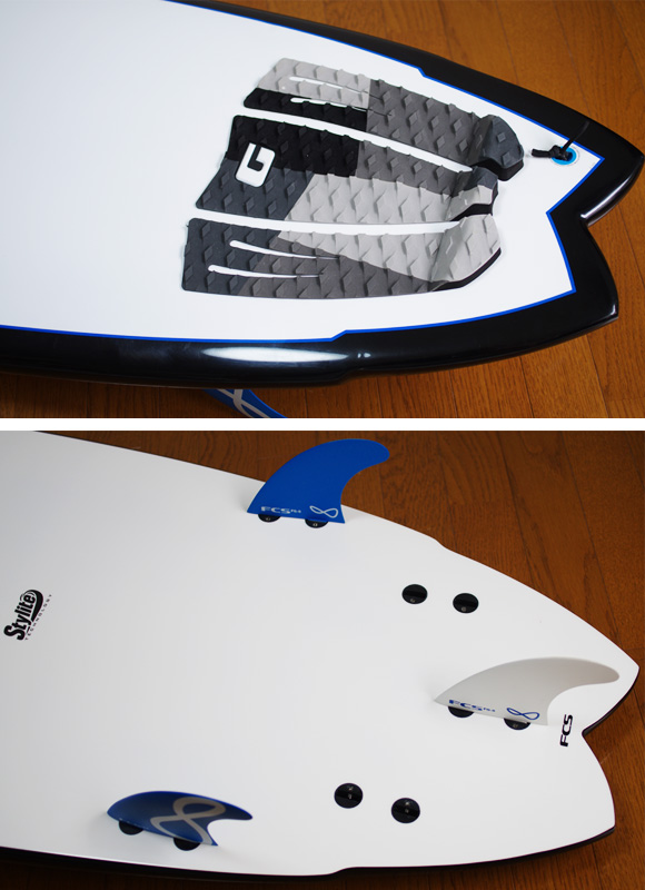 CARDIFF 中古ファンボード 6`9 EPOXY fin/tail bno9629775d