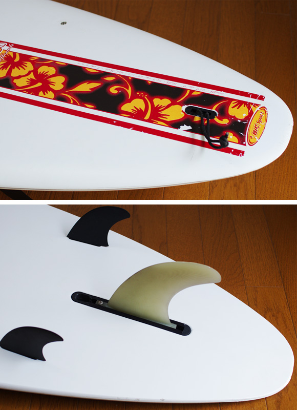 BIC SPORT EPOXY 中古ロングボード 9`0 fin/tail bno9629777d