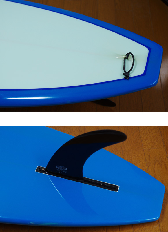 DICK BREWER (Shaper:HIMOJYU) 中古ロングボード 9`6 fin/tail bno9629779d