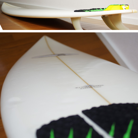 W.I SURFBOARDS 中古ショートボード 6`5 deck-condition bno9629781c