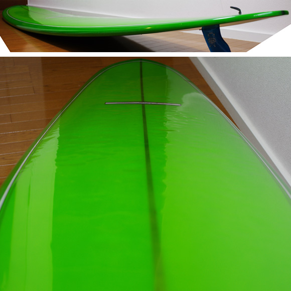 YU SURF CLASSIC 中古ロングボード 9`6 deck-condition bno9629791c