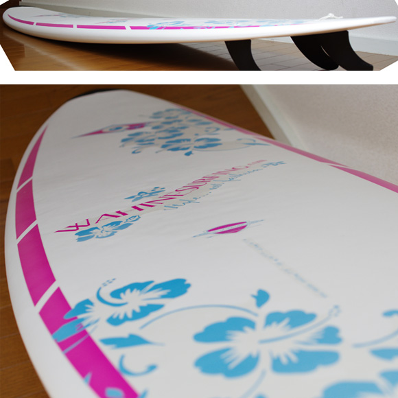 BIC SURF Mini Malibu 中古ファンボード 7`3 deck-condition bno9629792c