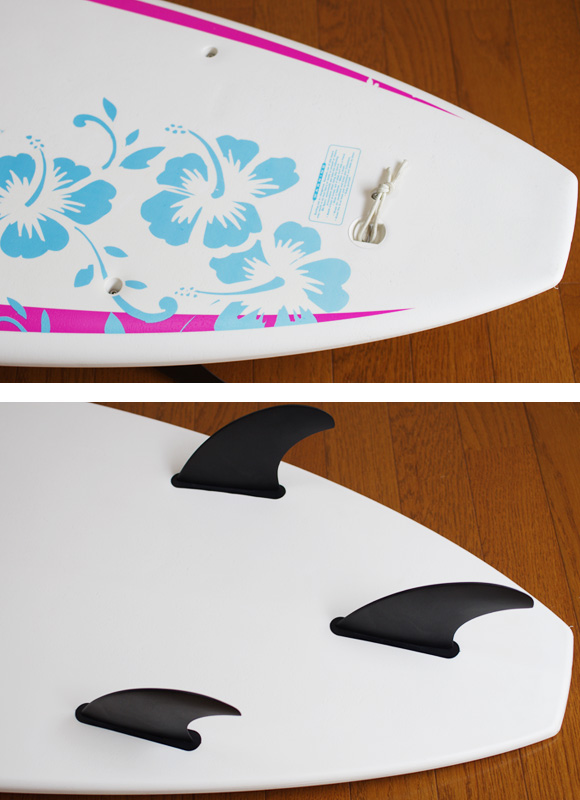 BIC SURF Mini Malibu 中古ファンボード 7`3 fin/tail bno9629792d