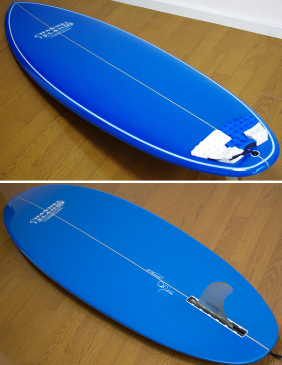 Channel Islands MSF 中古 シングルフィン 6`1 deck/bottom-detail bno9629801b