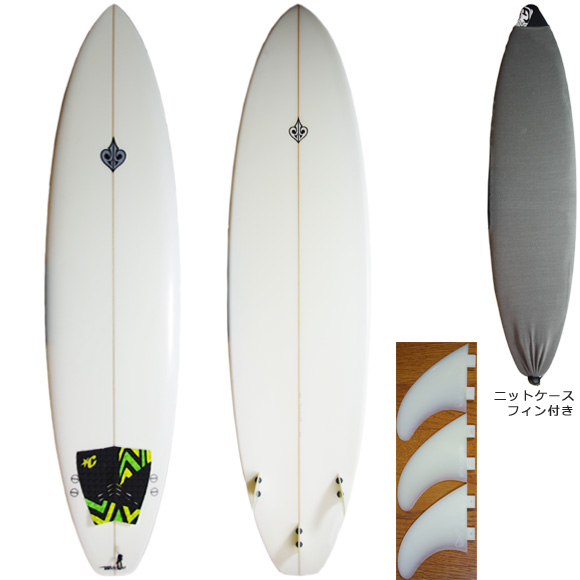 Wedge 中古ファンボード 7`4 deck/bottom bno9629804a