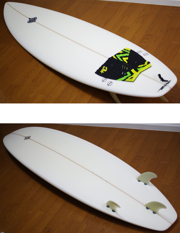 Wedge 中古ファンボード 7`4 deck/bottom-detail bno9629804b