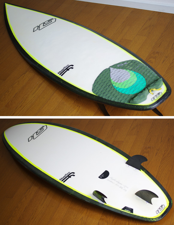 HAYDEN SHAPES JQS 中古ショートボード 5`11 deck/bottom-detail bno9629805b