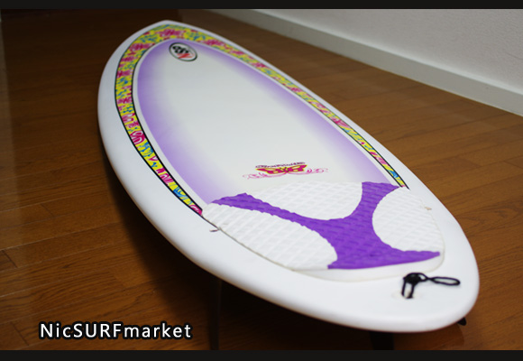 激安！NSP Surfbetty 中古ファンボード6`8 EPOXY (No.9629809