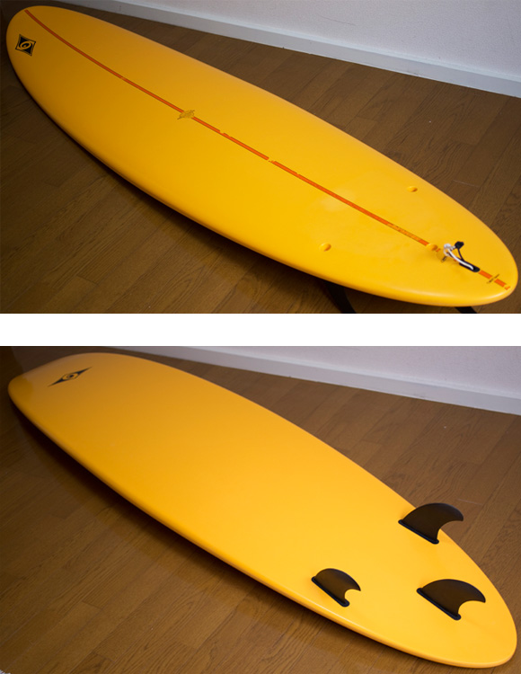 BIC SURF 中古ファンボード7`6 EPOXY deck/bottom-detail bno9629829b