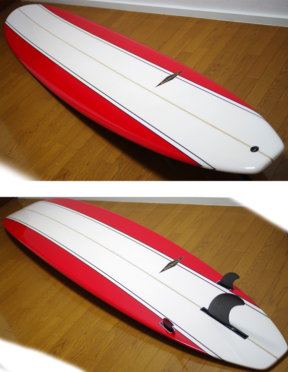 KLYMAXX 中古ロングボード CLASSIC LINE 9`0 deck/bottom-detail bno9629835b