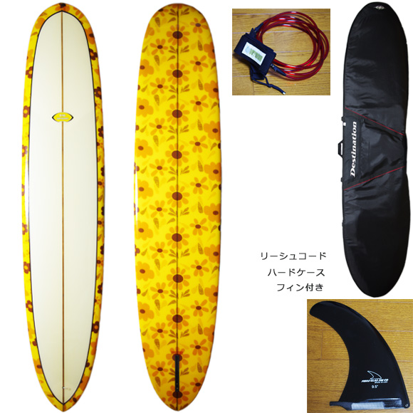 BING 中古ロングボード 9`4 deck/bottom bno9629839a