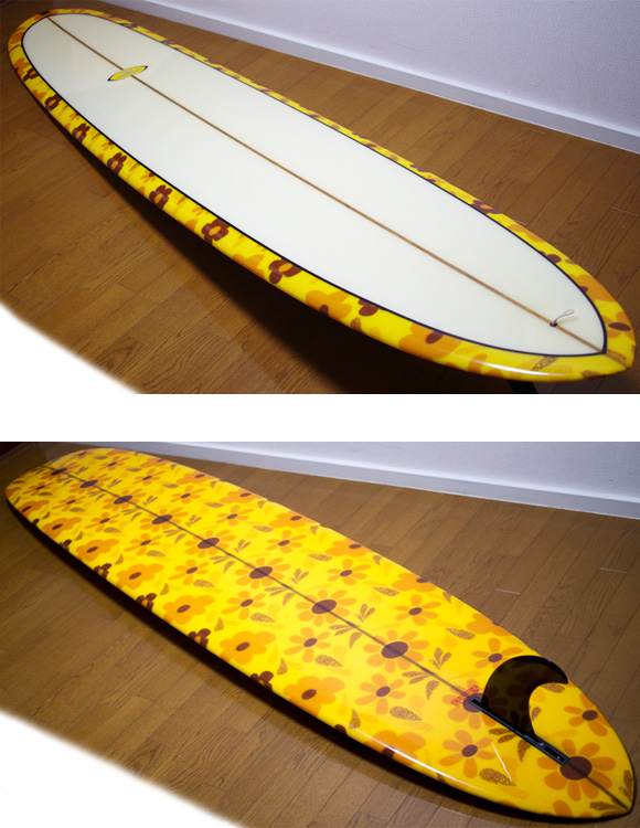 BING 中古ロングボード 9`4 deck/bottom-detail bno9629839b