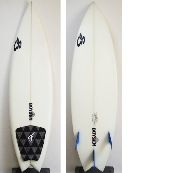 BOYSEN The JET 中古ショートボード 5`11 deck/bottom bno9629842a