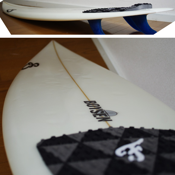 BOYSEN The JET 中古ショートボード 5`11 deck-condition bno9629842c