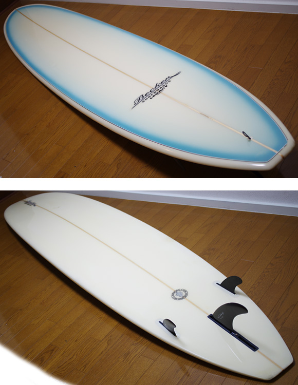 Becker LEGACY SERIES 6.0 中古ロングボード 9`0 deck/bottom-detail bno9629845b