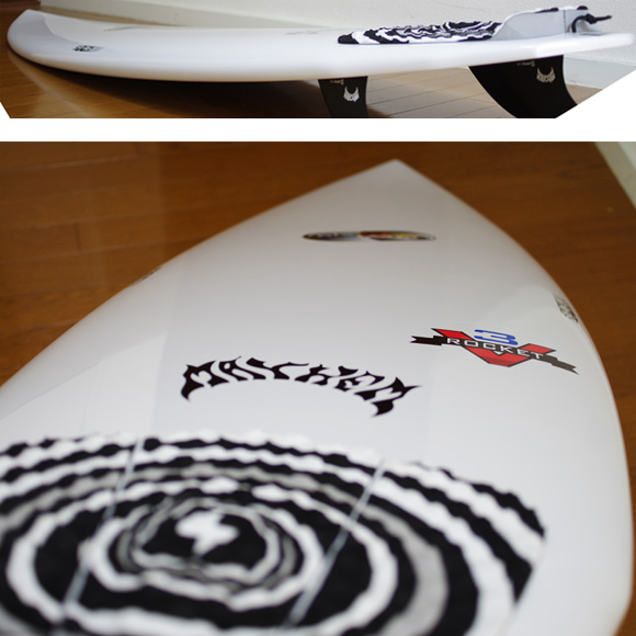 Placebo V3 ROCKET 中古ショートボード 5`11 deck-condition bno9629848c