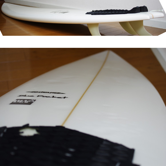 A-shape BluePocket 中古ショートボード 6`1 deck-condition bno9629850c