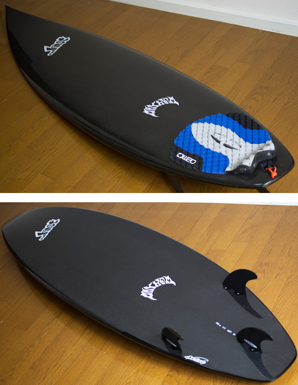 AVISO LOST PRO FORMANCE 中古ショートボード 6`4 deck/bottom-detail bno9629851b