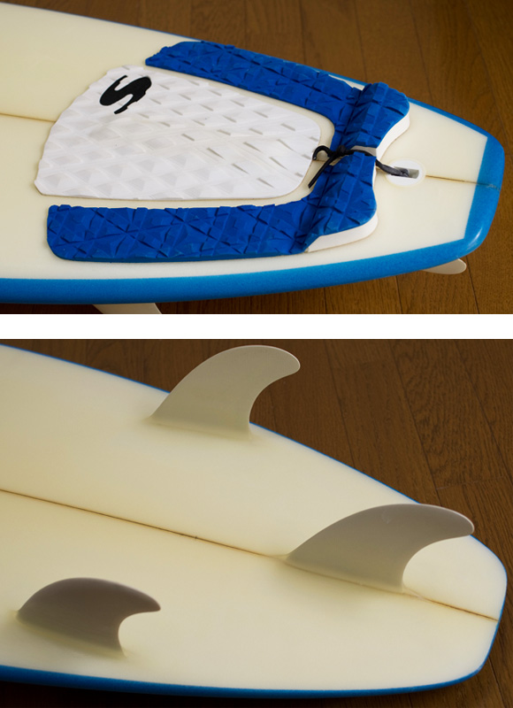 CARDIFF CLASSIC 中古ショートボード 6`7 fin/tail bno9629853d