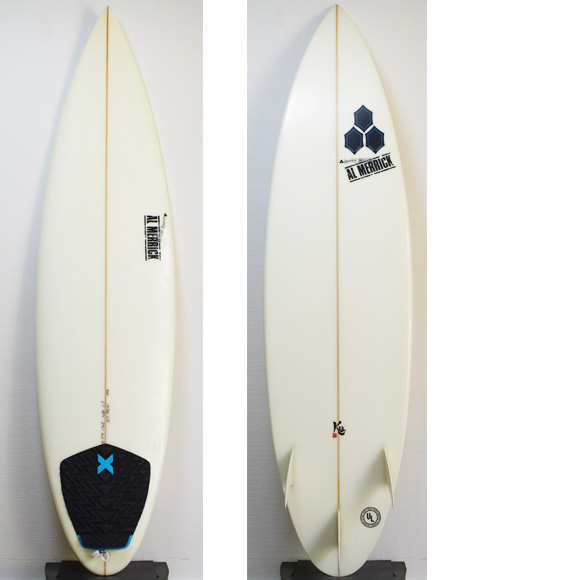 AL MERRIC KID QUICK 中古ショートボード 6`1 deck/bottom bno9629854a