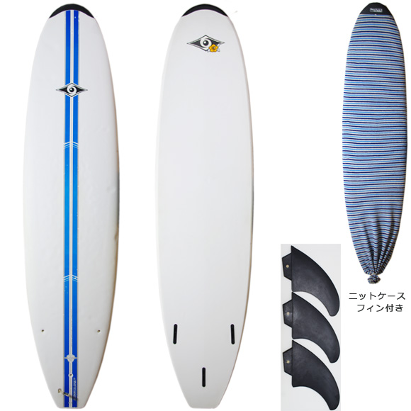 BIC SURF deck/bottom 中古ファンボード7`9 bno9629856a