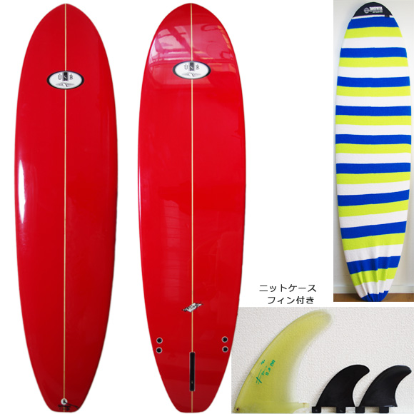 USB (UESUGI SURFBOARDS) 中古ファンボード7`3 deck/bottom bno9629857a