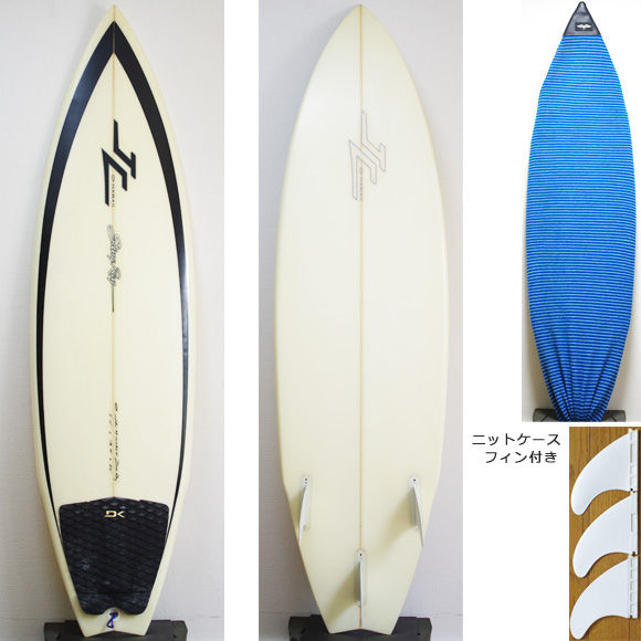 JC HAWAII Stingray 中古ショートボード 5`11 deck/bottom bno9629859a