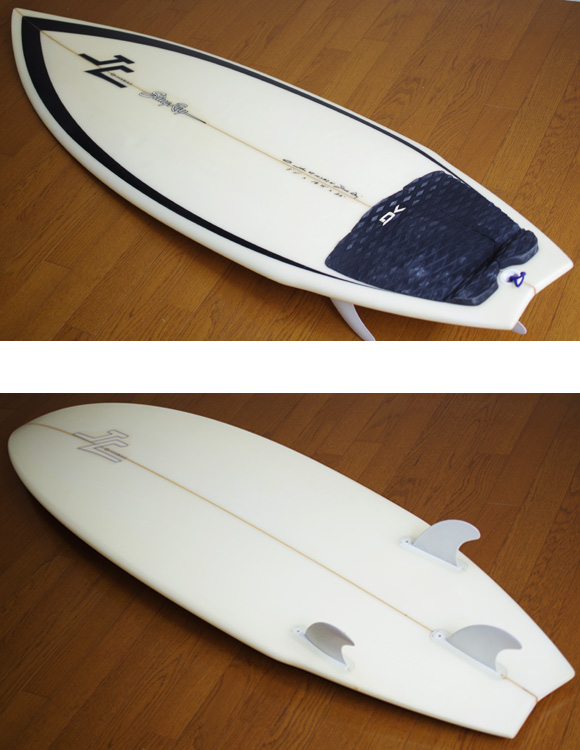 JC HAWAII Stingray 中古ショートボード 5`11 deck/bottom-detail bno9629859b