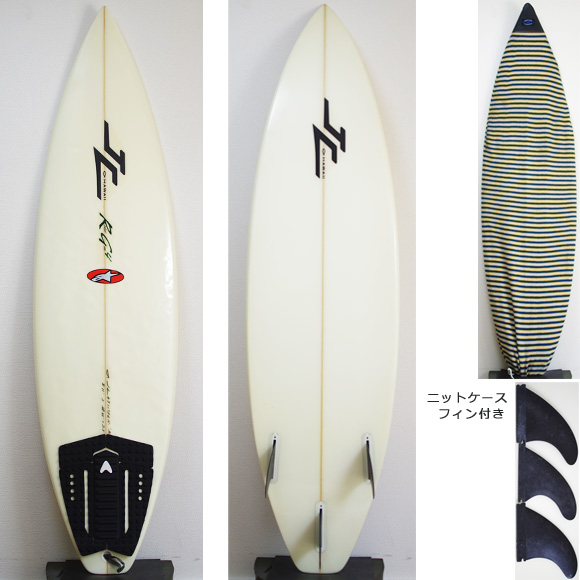 JC HAWAII RG4 deck/bottom 中古ショートボード 5`11 deck/bottom bno9629860a