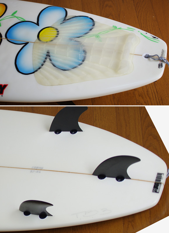 Billabong DARCY BJ-B6 中古ショートボード 6`4 fin/tail bno9629875d