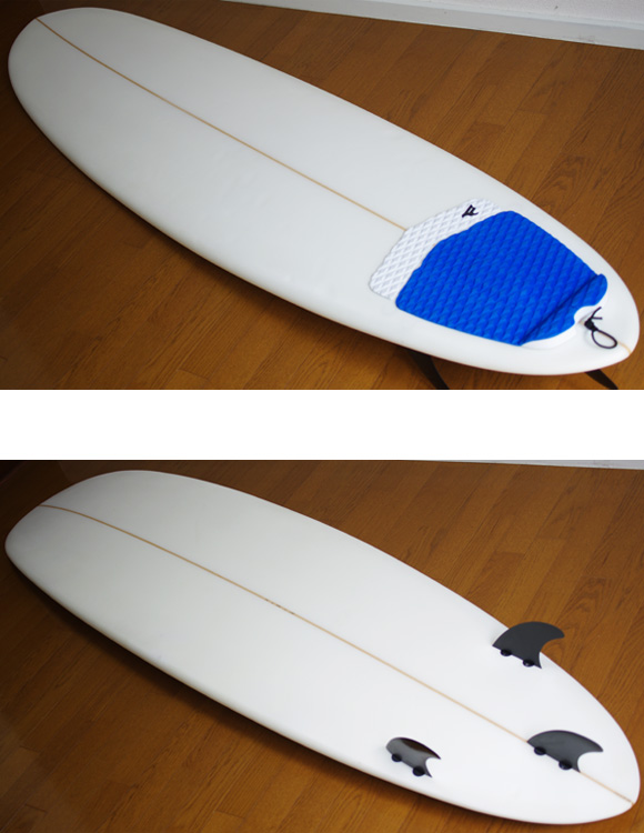 初心者におススメ 中古ファンボード7`4 deck/bottom-detail bno9629881b