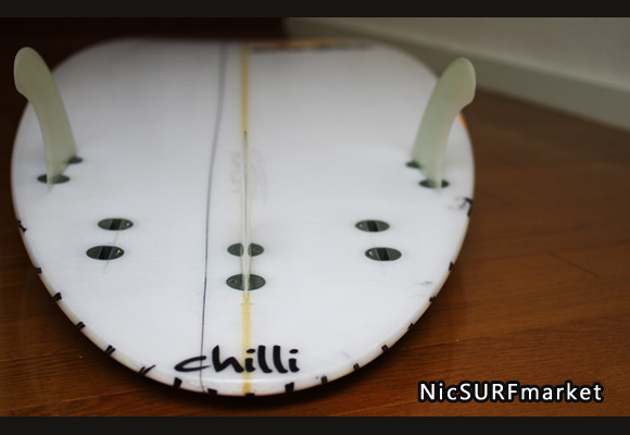 chilli RARE BIRD 中古ショートボード 5`6 bottom-design bno9629885im2