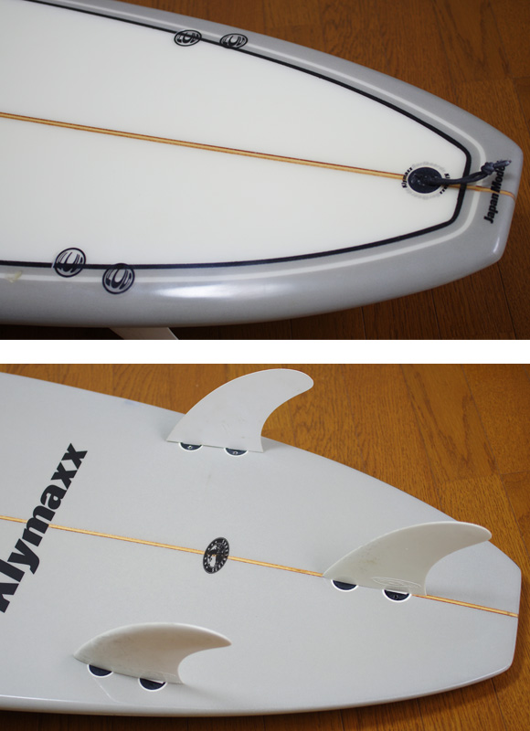 KLYMAXX 中古ファンボード 8`0 fin/tail bno9629890d