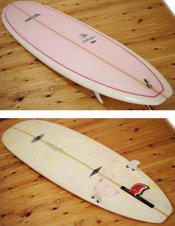 LEiLANi 中古ファンボード7`2 deck/bottom-detail bno96291000b