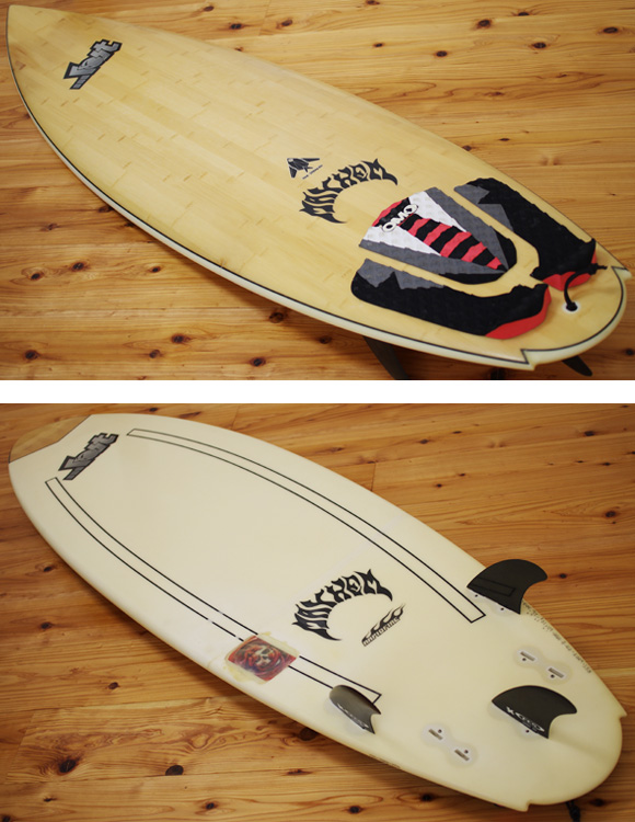 FIREWIRE LOST STEALTH中古ショートボード 6`0 deck/bottom-detail bno96291002b