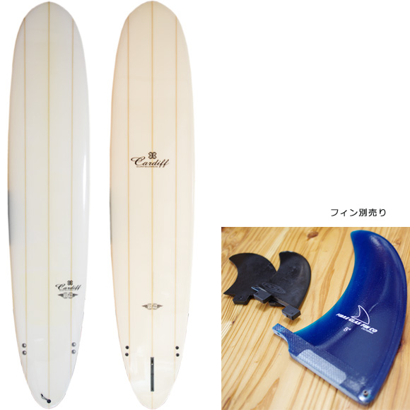 CARDIFF 中古ロングボード 9`2  deck/bottom bno96291008a