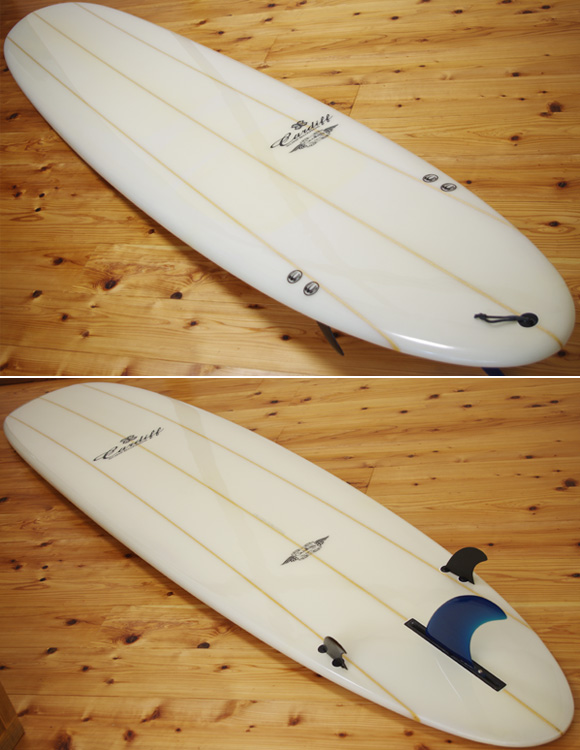 CARDIFF 中古ロングボード 9`2 deck/bottom-detail  bno96291008b