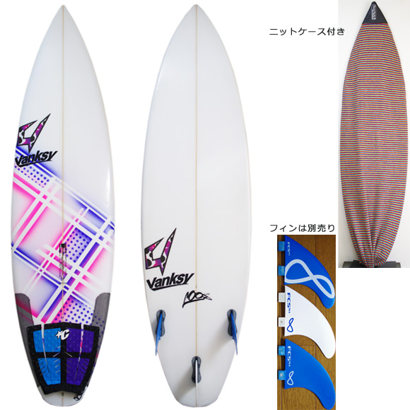 JUSTICE Loop 中古ショートボード 5`11 deck/bottom bno9629931a