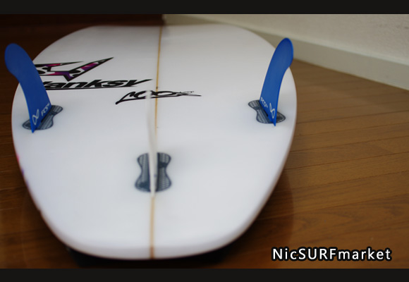 JUSTICE Loop 中古ショートボード 5`11 bottom-design bno9629931im2