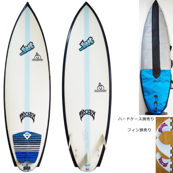 LOST CONQUEST 中古ショートボード 6`1 deck/bottom bno9629932a