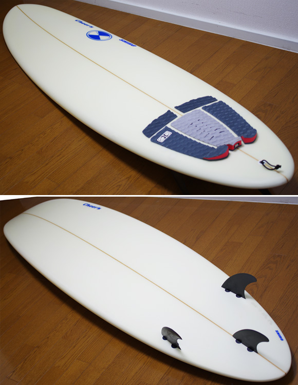 cheer's 中古ファンボード 7`2 deck/bottom-detail bno9629934b