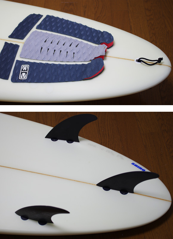 cheer's 中古ファンボード 7`2 fin/tail bno9629934d