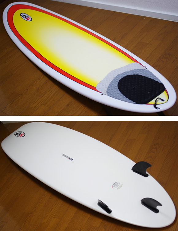 NSP 中古ファンボード7`6 deck/bottom-detail bno9629935b