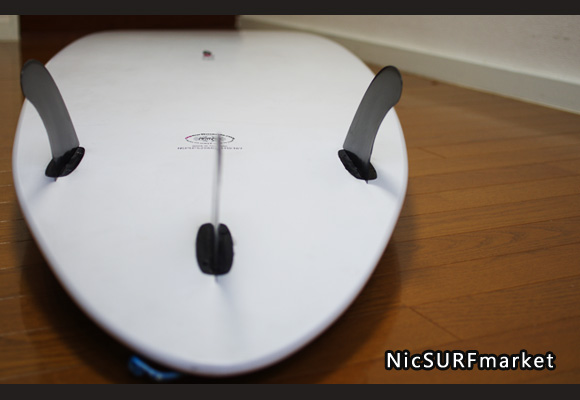NSP Surfbetty 中古ファンボード6`8 EPOXY bottom-design bno9629944im2