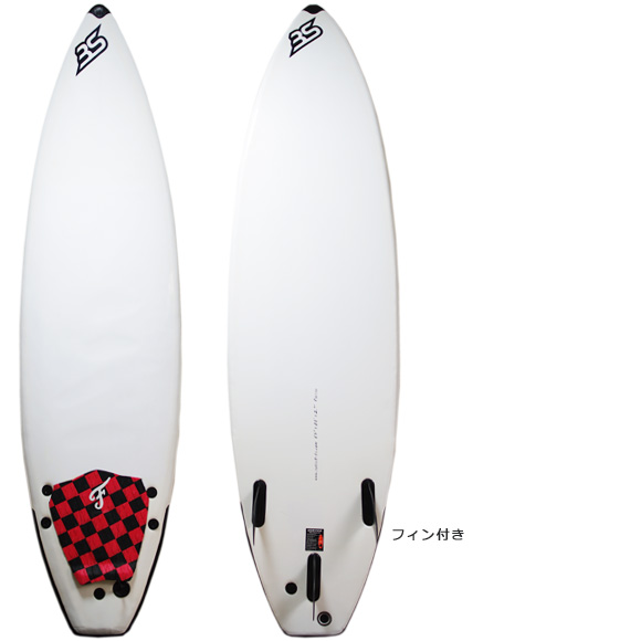 BS 中古 ソフトショートボード 6`4 deck/bottom bno9629950a