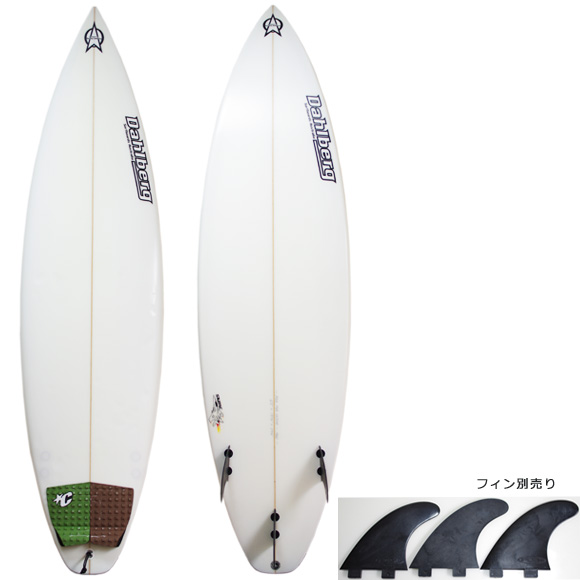 Dahlberg Sabre 中古ショートボード 6`2 deck/bottom bno9629952a