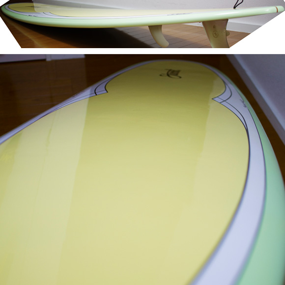 Stewart Hydro Hull Model EPOXY 中古ロングボード 9`0 deck-condition bno9629953c