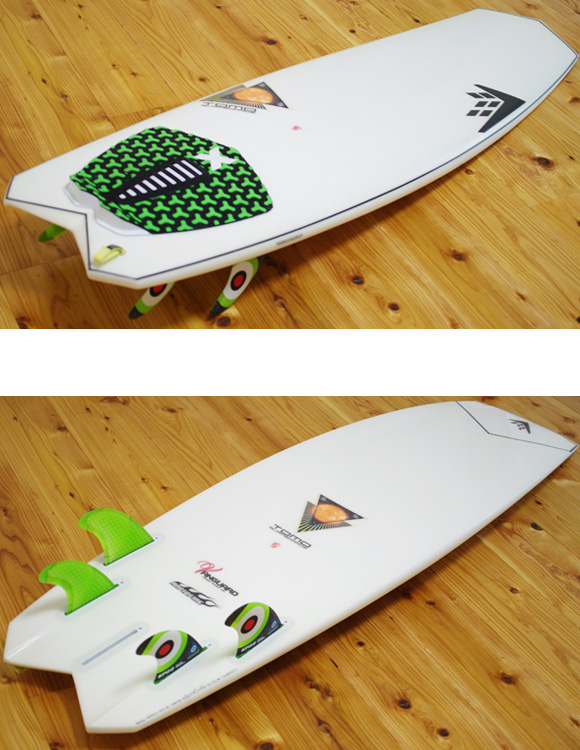 FIREWIRE VANGARD 中古ショートボード 5`2 deck/bottom-detial bno9629956b